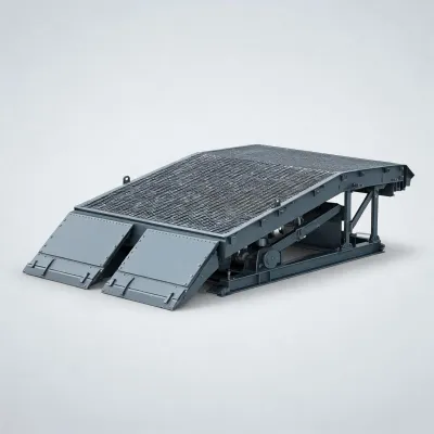 dock leveler for iso shipping container