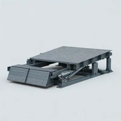 hydraulic loading dock leveler