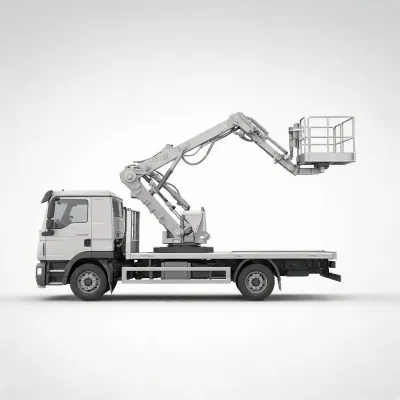 truck with boom lift